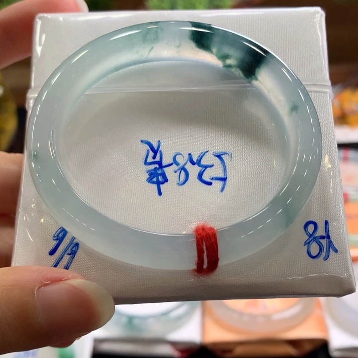 翡翠手镯未镶嵌43号必拍强推高货捡漏