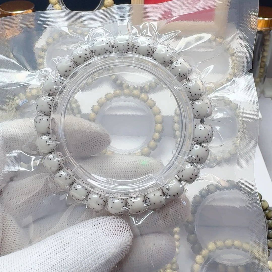 手串星月菩提原生态原白9.5/8.5侧留白小细星