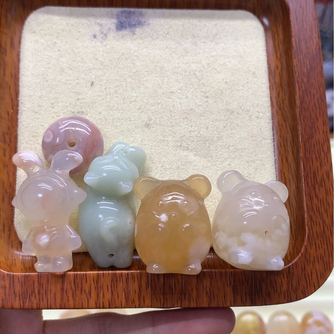 【闪购商品】玛瑙/玉髓手链未镶嵌忆*