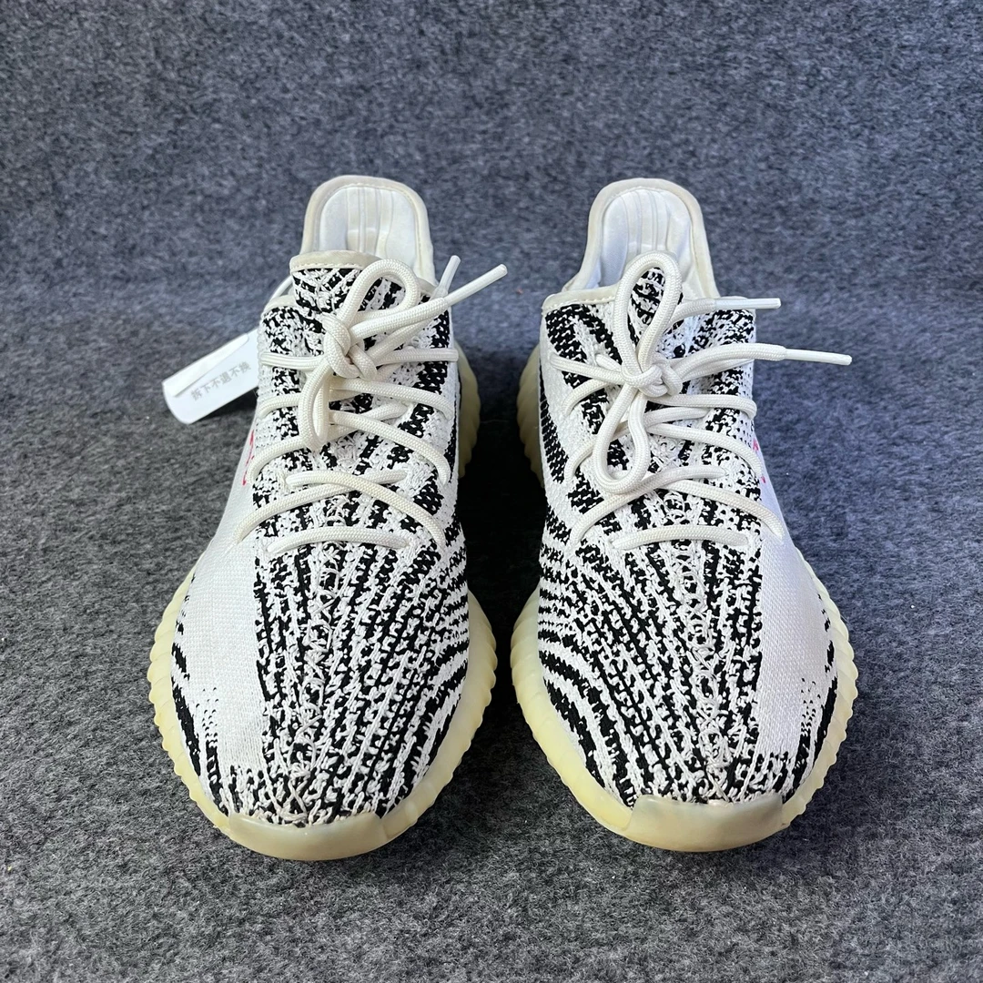 95新 LANVIN 350白斑马 44.5码 B1904鞋