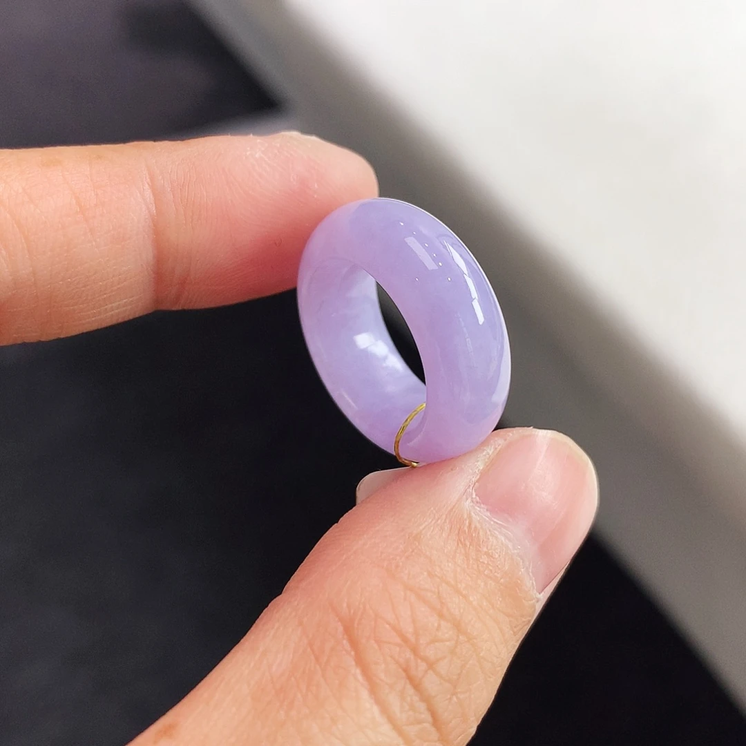 翡翠未镶嵌戒指7号