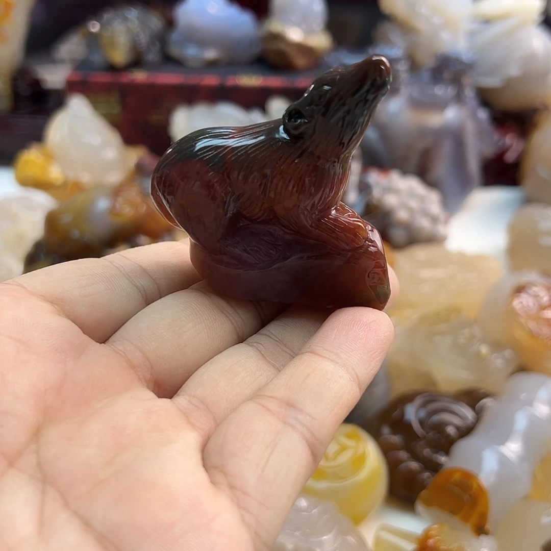玛瑙/玉髓未镶嵌项链
