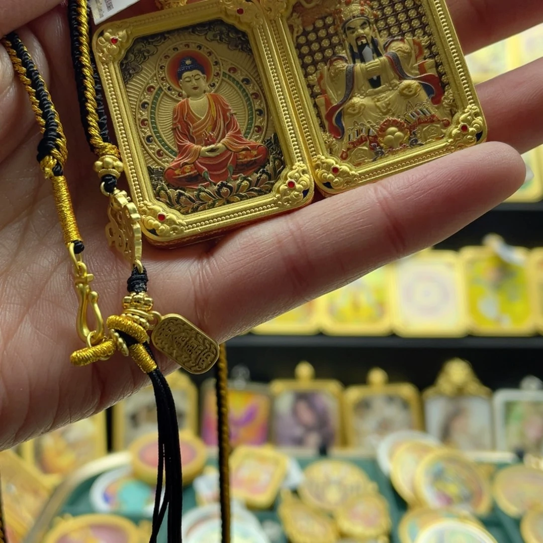 吊坠小**花唐卡的制作方法和技巧等