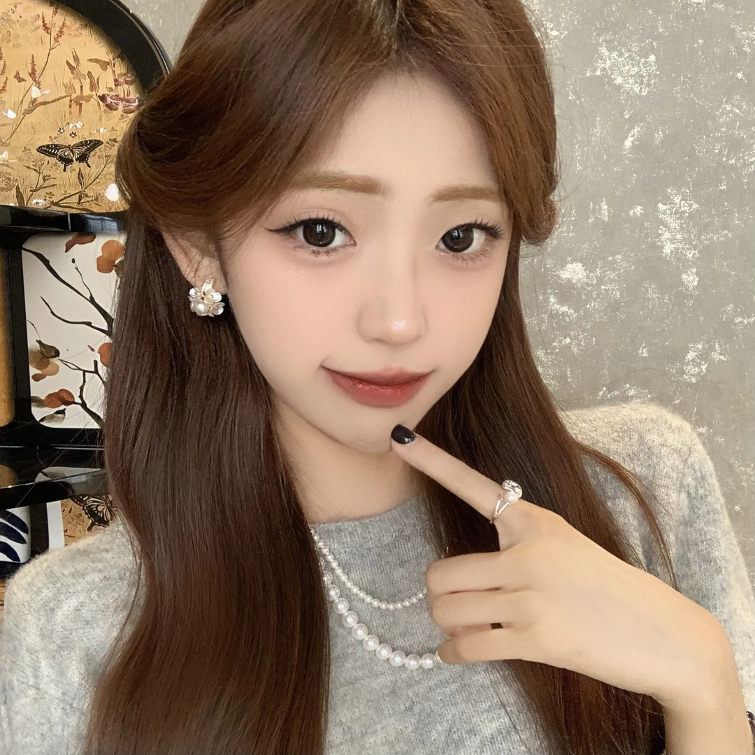 FULL GIRLISH耳环01567少女轻奢花朵耳钉耳饰