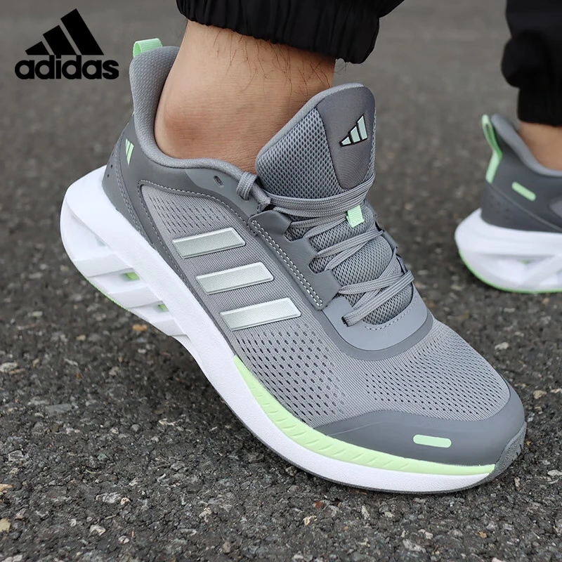 Adidas阿迪达斯跑步鞋2025新款男士网面舒适训练运动鞋 IH6036