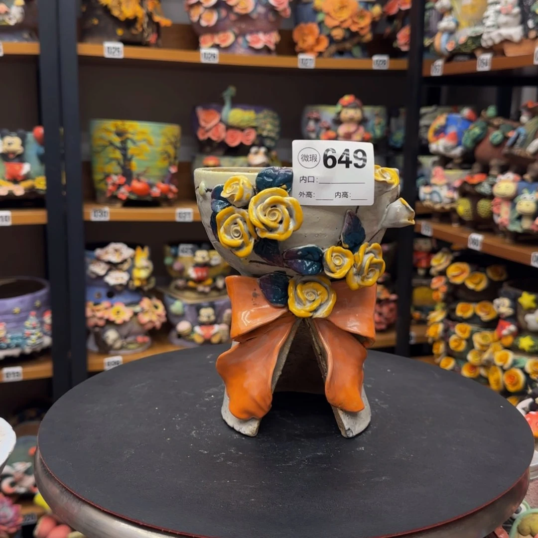 【闪购商品】粗陶手捏