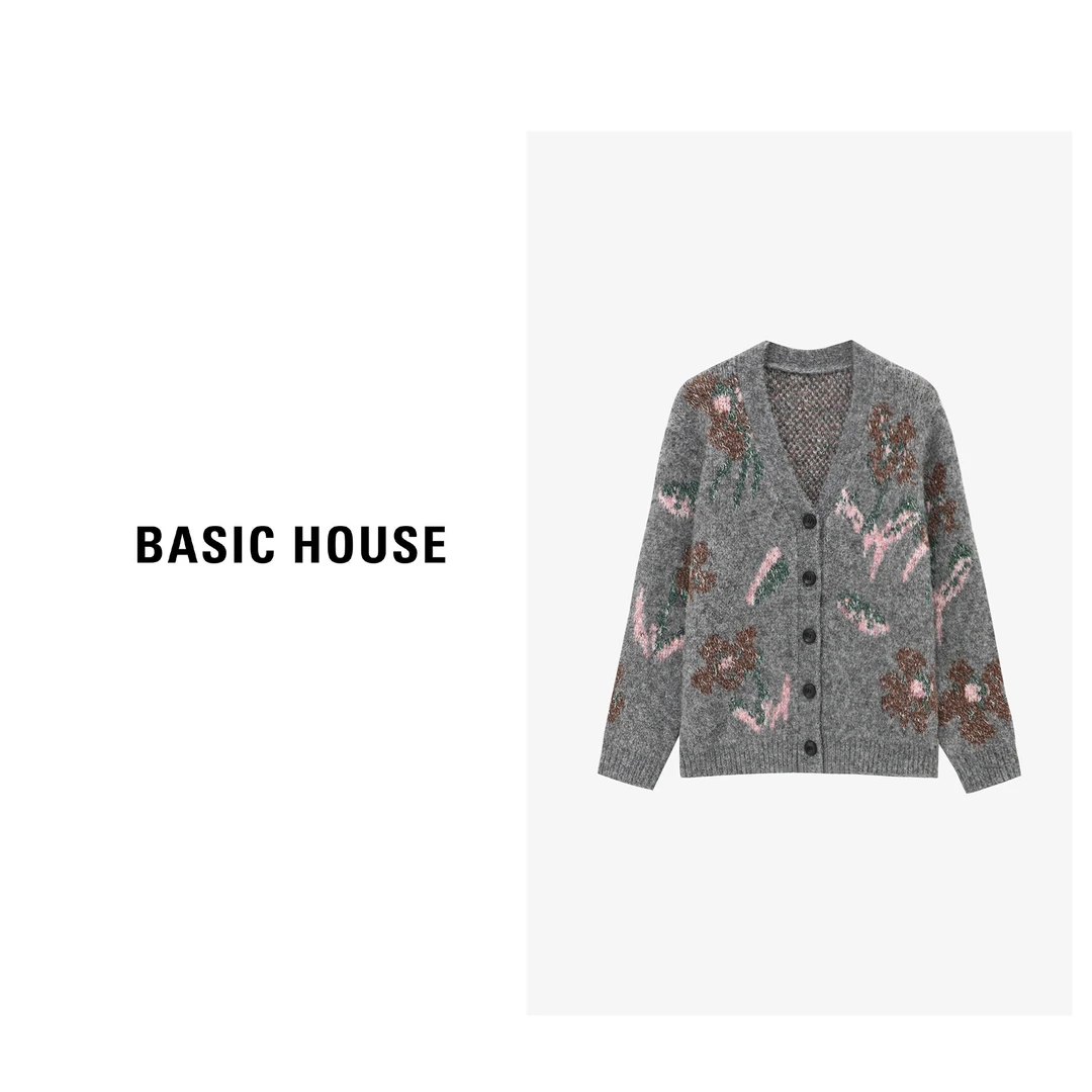 【芋总专享】Basic House/百家好秋冬季百搭舒适毛衣-B06245S1502