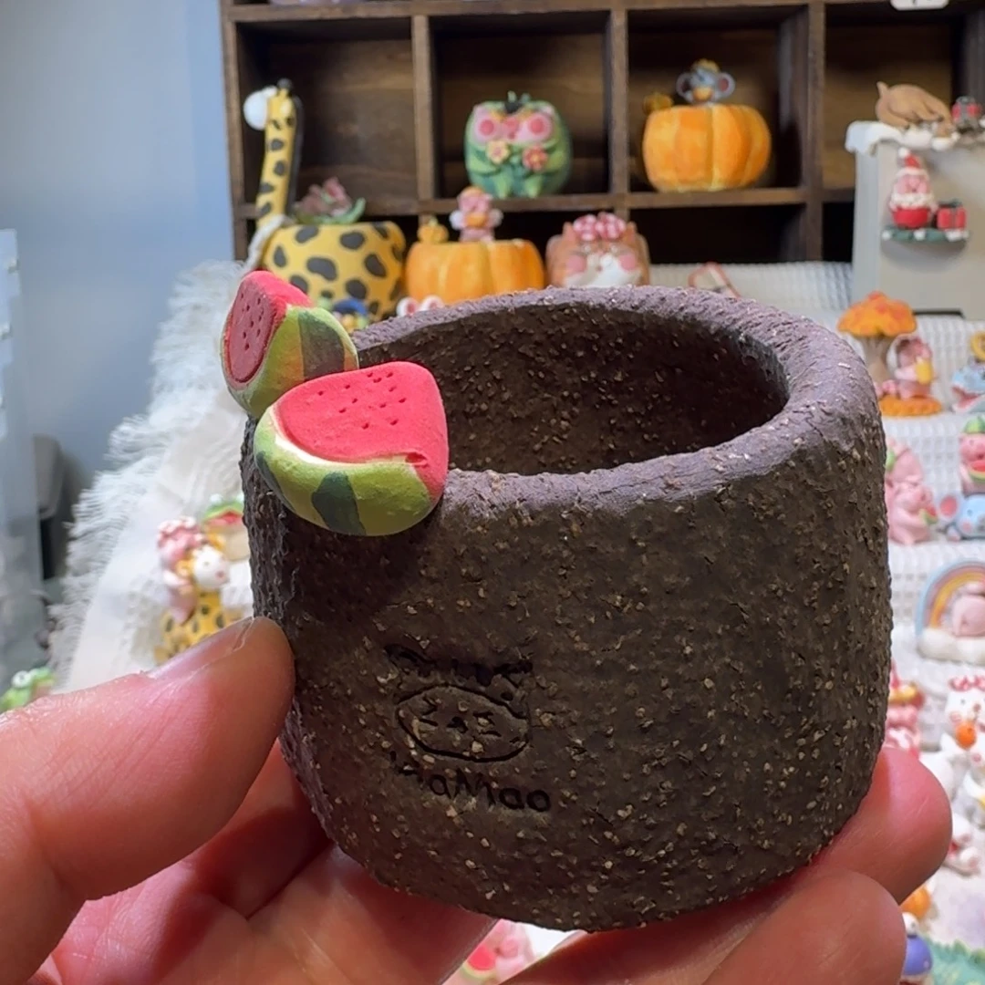 厂家直销手工花盆摆件