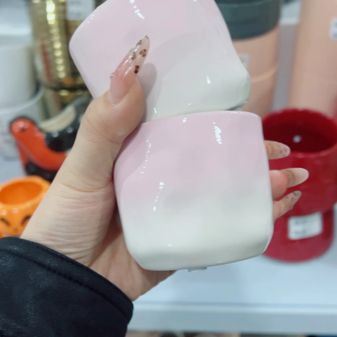 有孔，陶瓷花盆满10米包邮发货