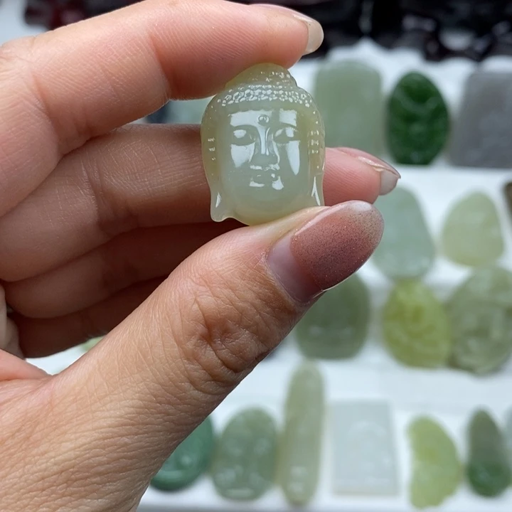 和田玉（糖玉）未镶嵌颈饰13