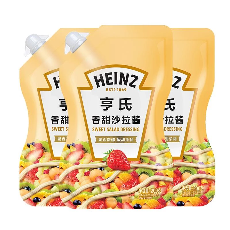 亨氏香甜沙拉酱200g袋装蔬菜水果轻食烘焙寿司三明治家用沙拉酱