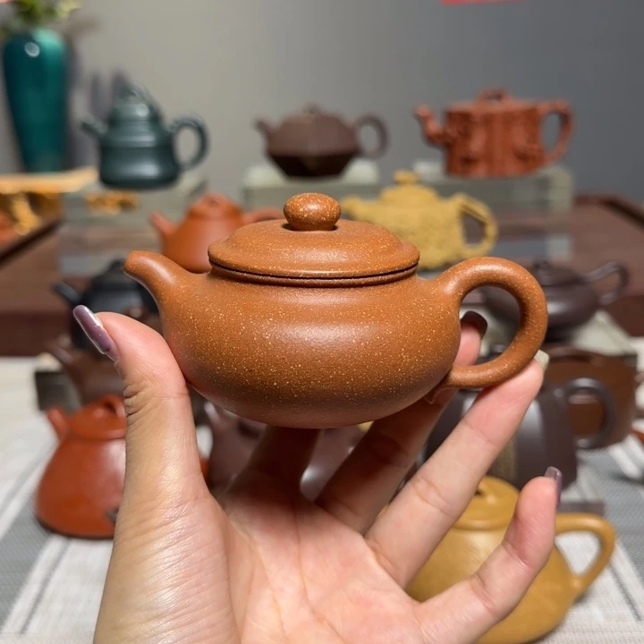 紫砂茶壶无证书清仓款 130cc 仿古