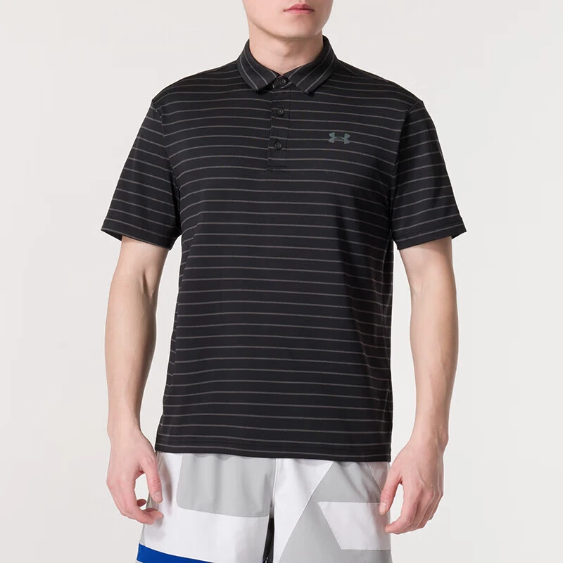 Under Armour/安德玛短袖Polo衫秋透气舒适翻领半袖休闲运动T恤男