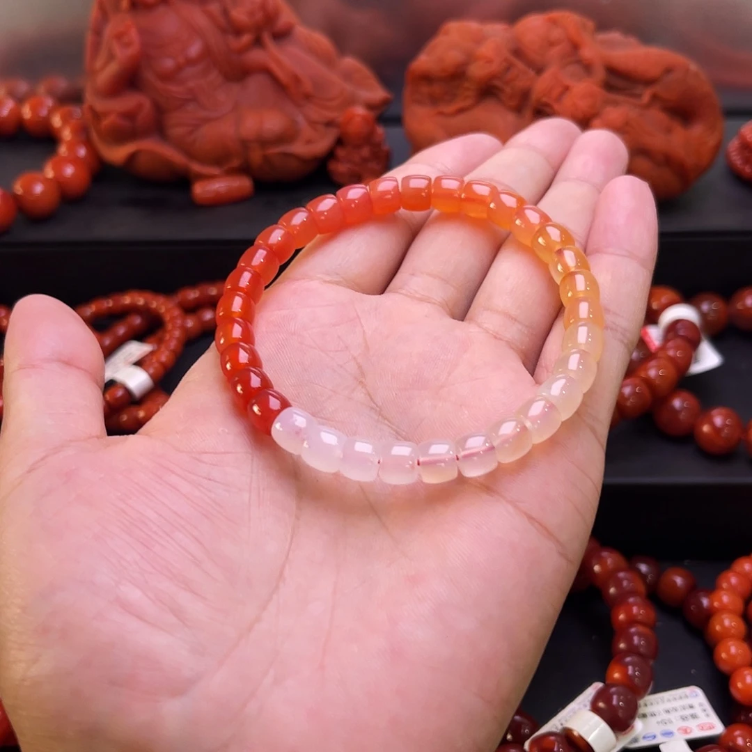 南红玛瑙未镶嵌南红手串