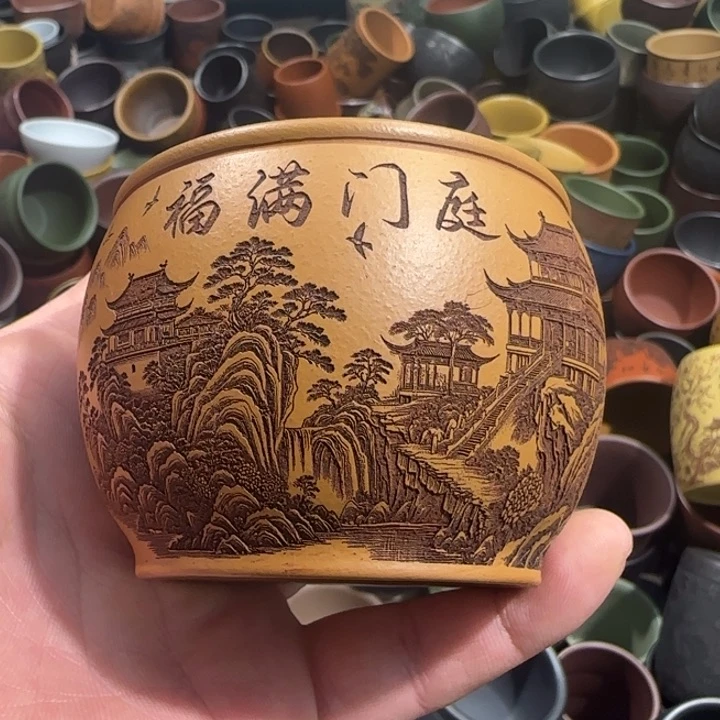 茶杯紫砂全手工制作工艺