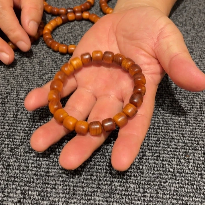 柏木（崖柏）1.0黑油老型手串