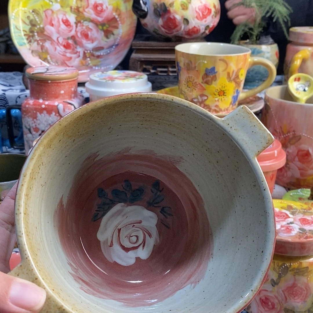 瓷片手绘陶瓷福利多多