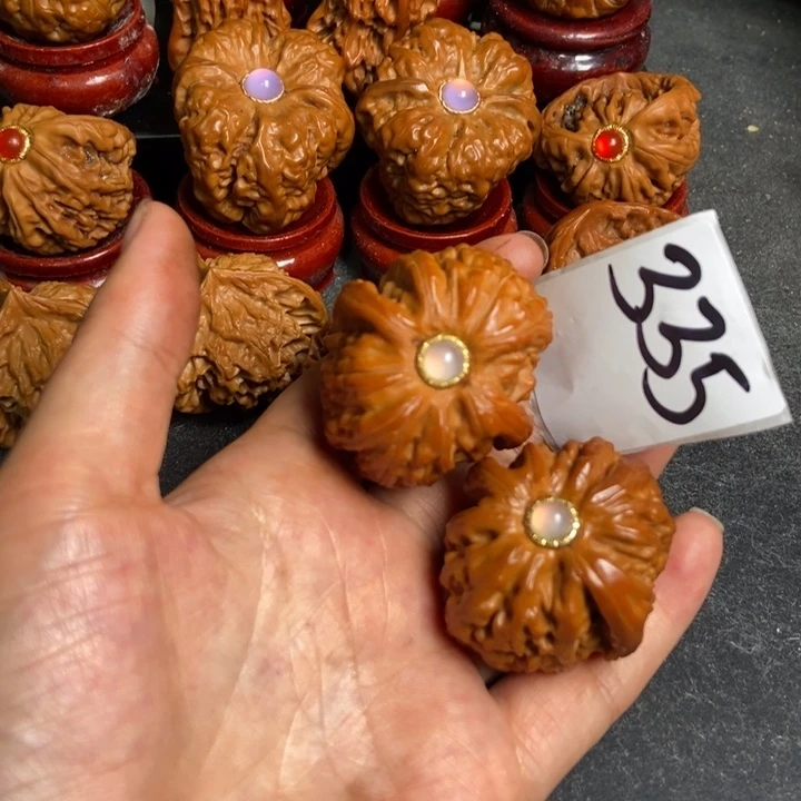 把件文玩核桃38白狮子335