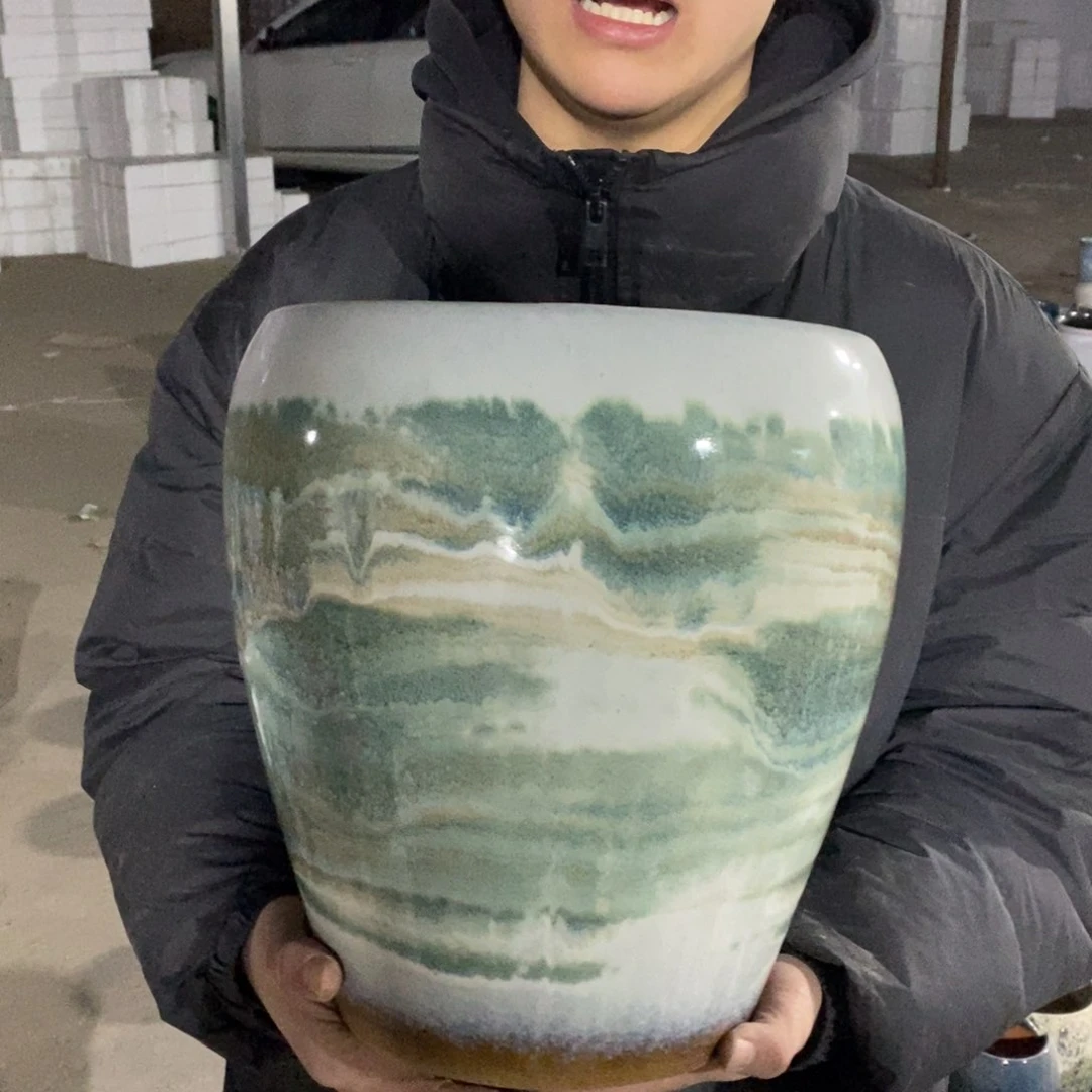 紫砂花盆瑕疵25/31d h h g c g v h