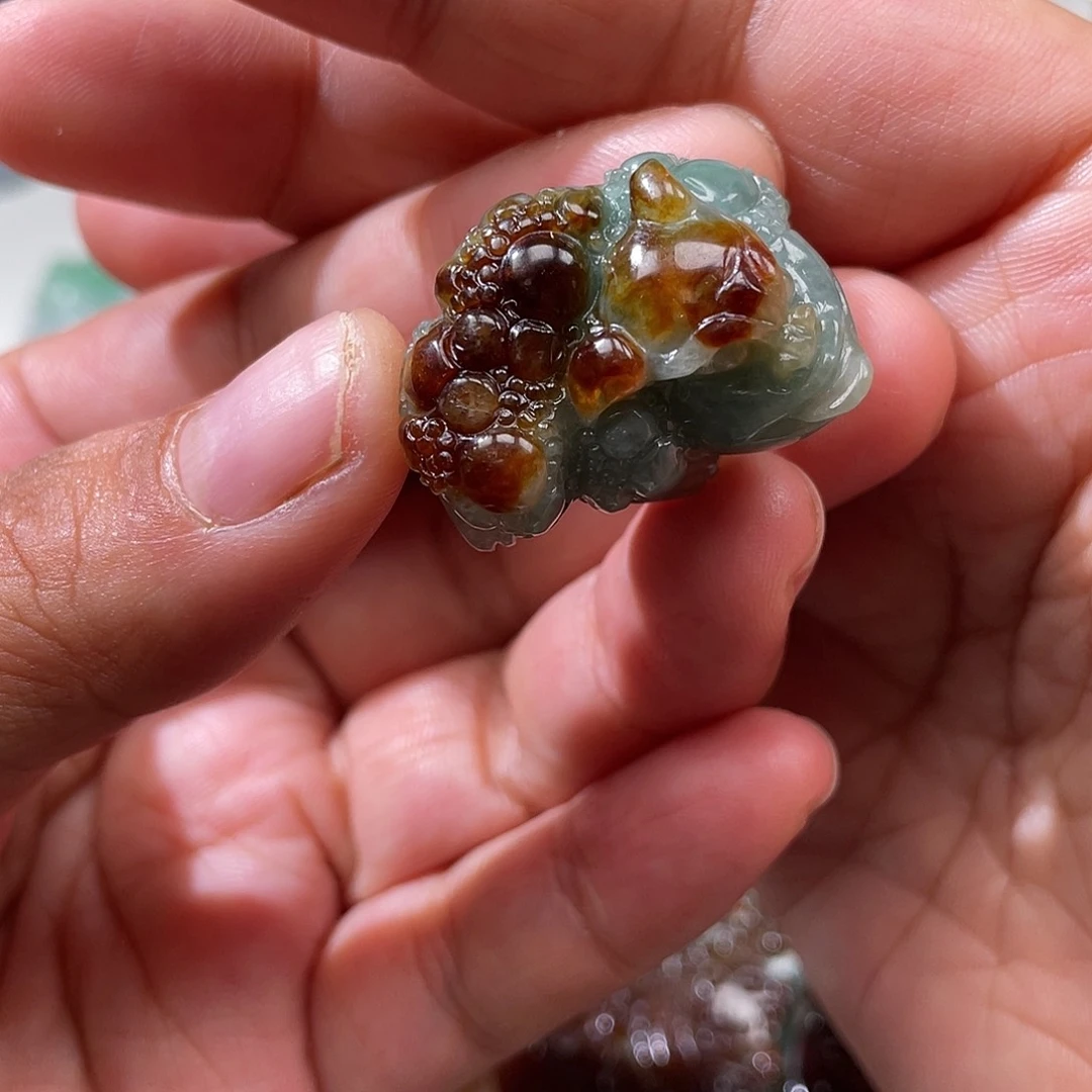 颈饰未镶嵌翡翠翡玉缘翡翠