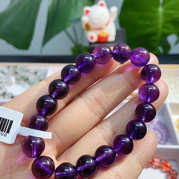 水晶手链未镶嵌紫水晶10