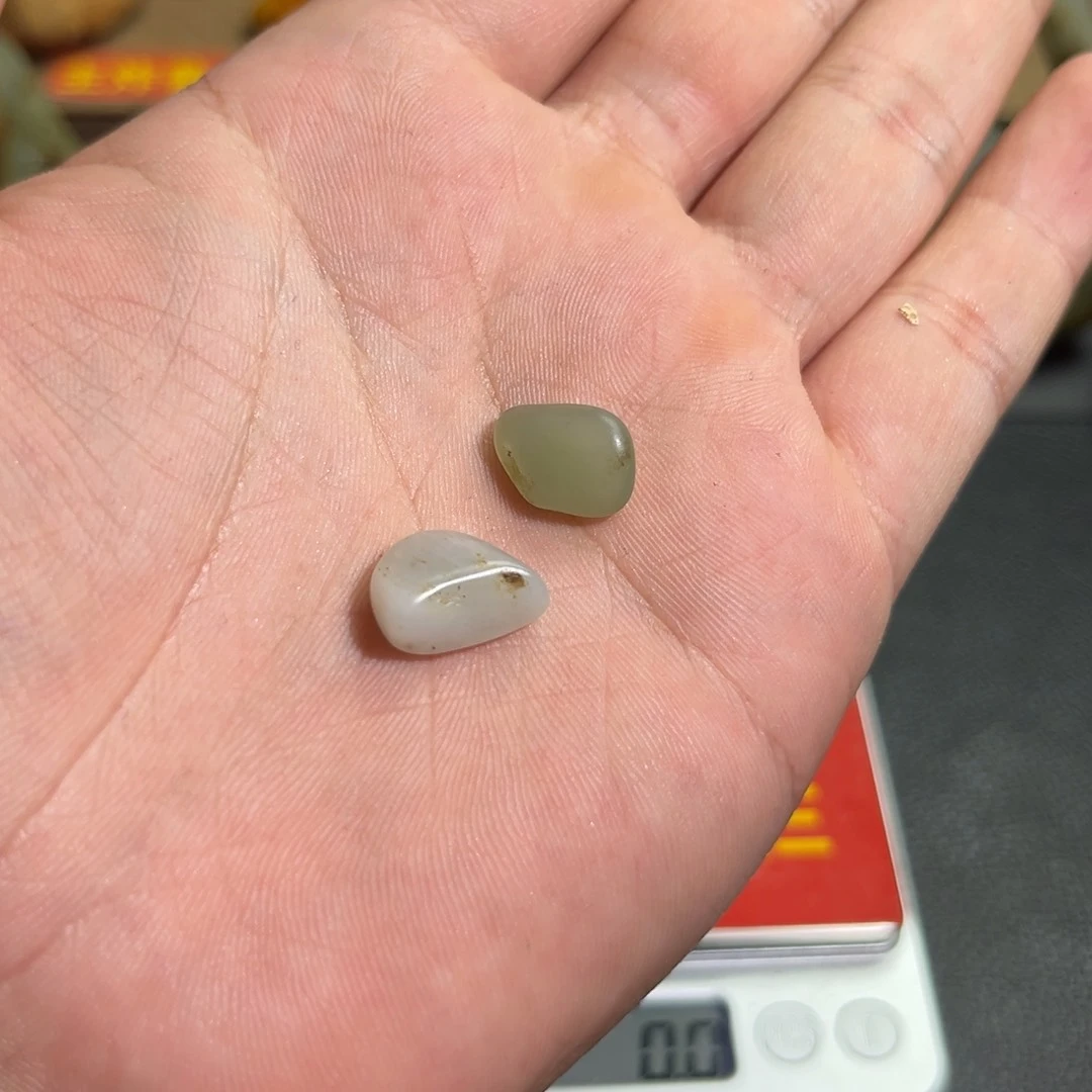 和田玉未镶嵌挂件阿*