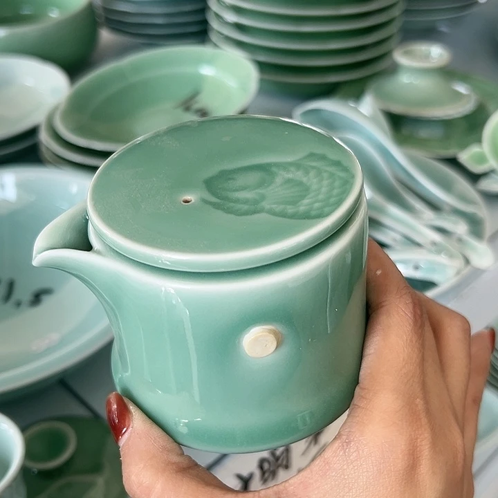 小米茶器龙泉青瓷