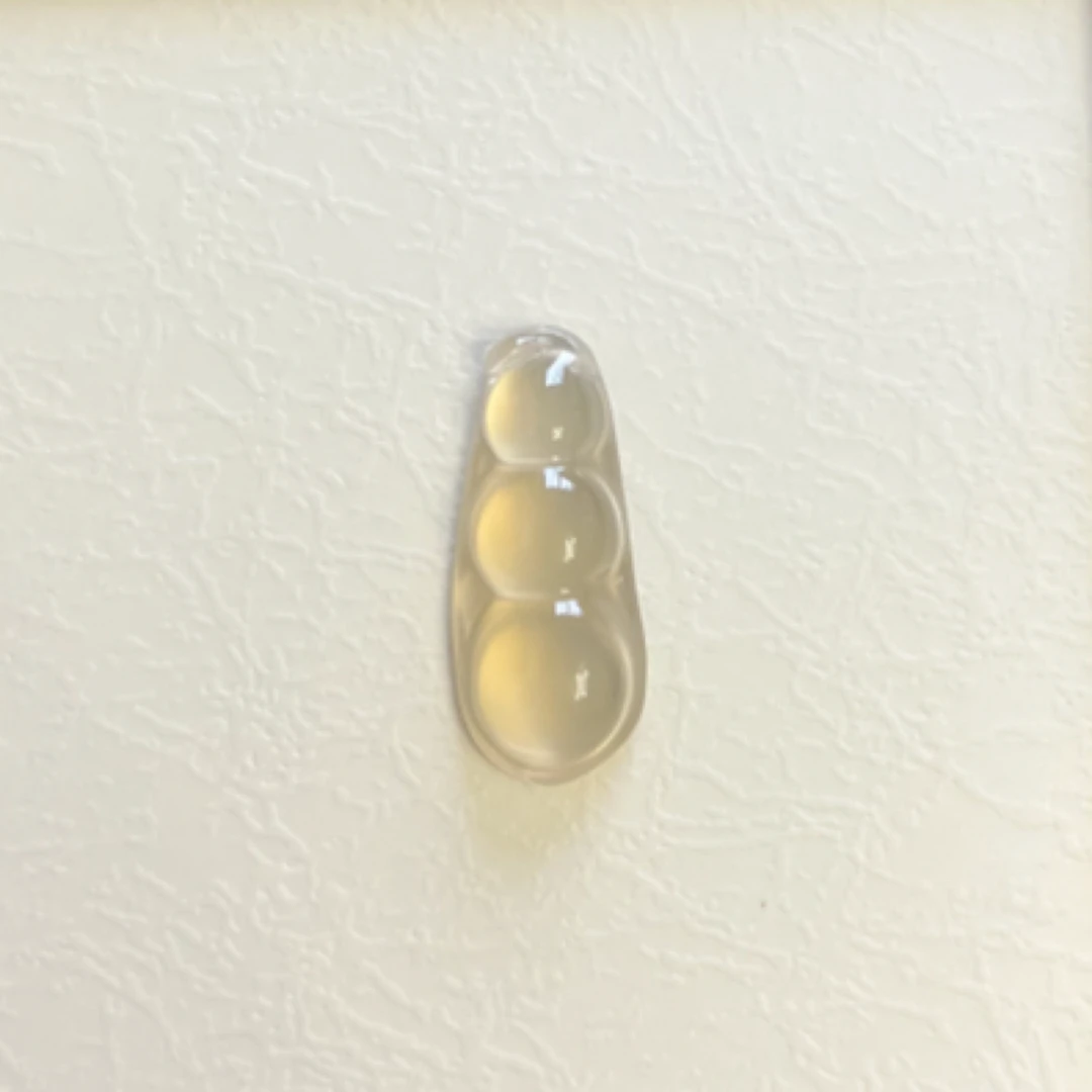 天然玛瑙玉髓福豆 颜色随机发货