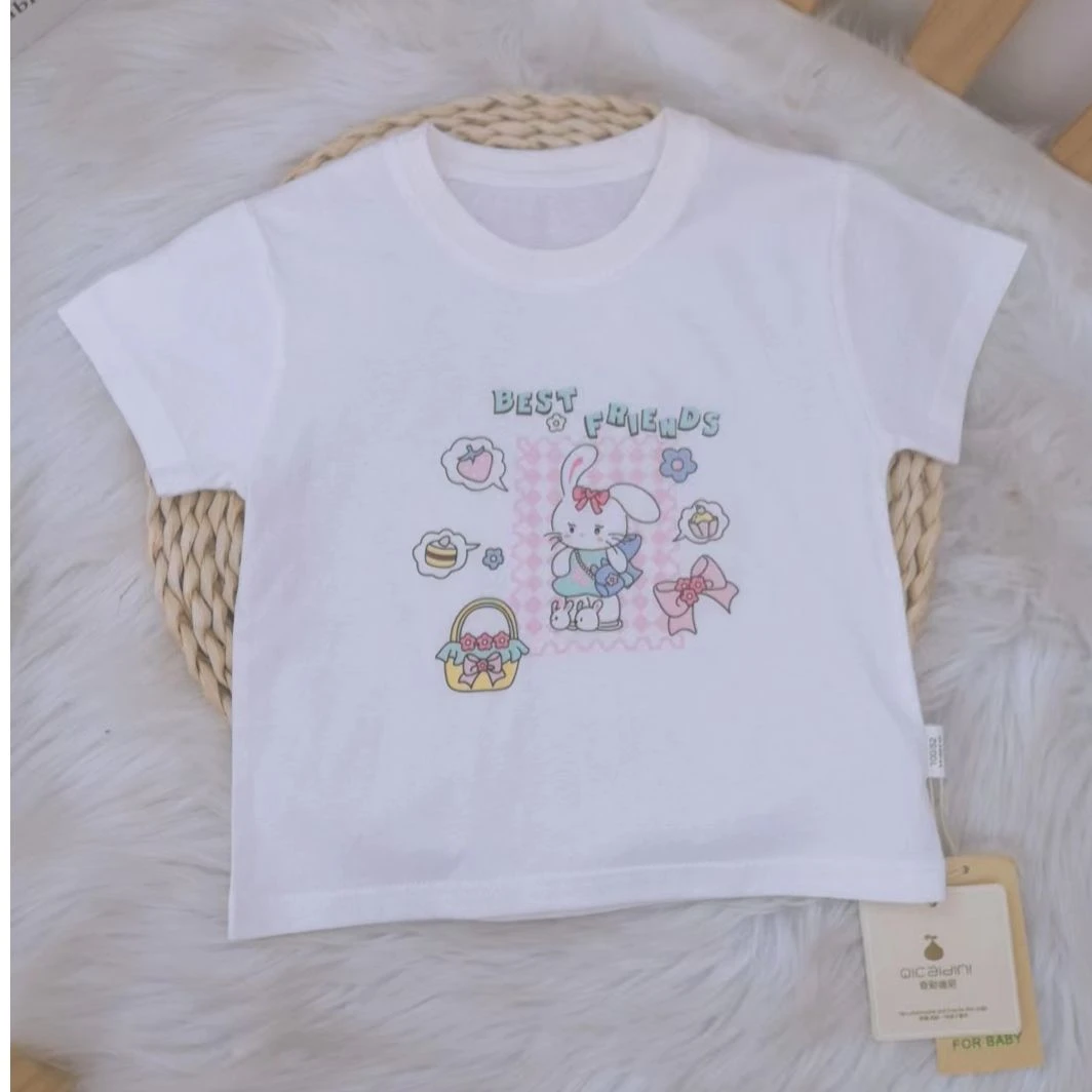 A383兔子聚会上衣T恤