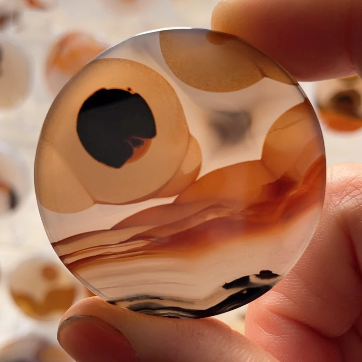 玛瑙/玉髓吊坠(不含链)未镶嵌