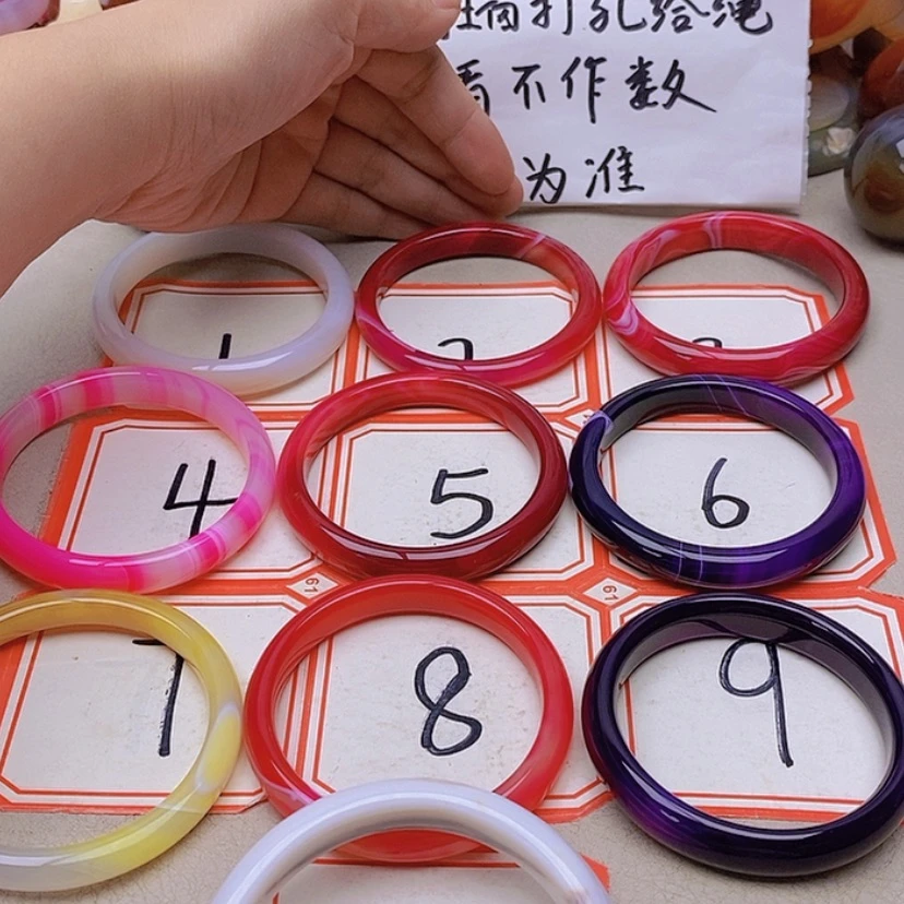 【闪购商品】未镶嵌玛瑙/玉髓珠宝半成品曹*