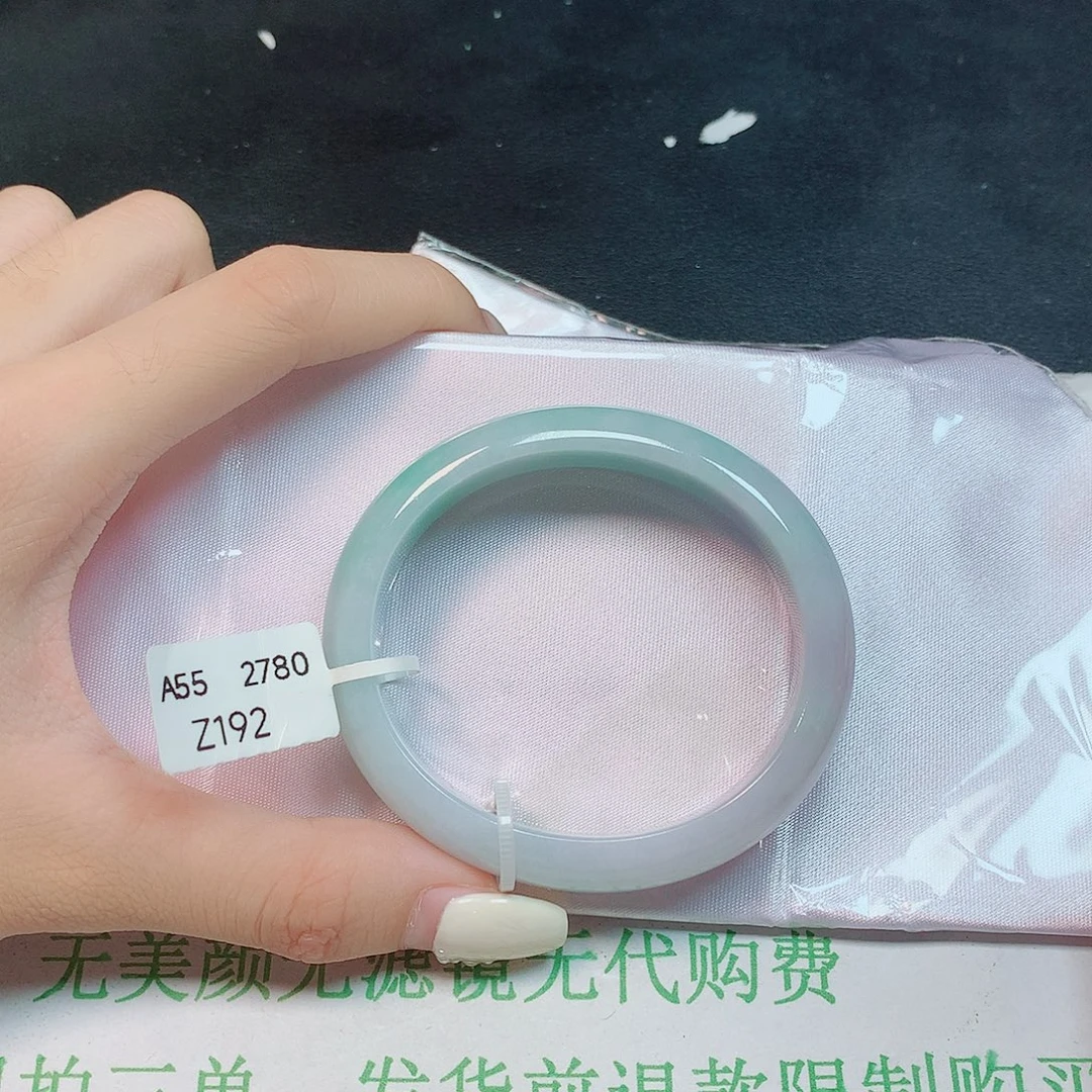 翡翠未镶嵌手镯翡翠手镯55
