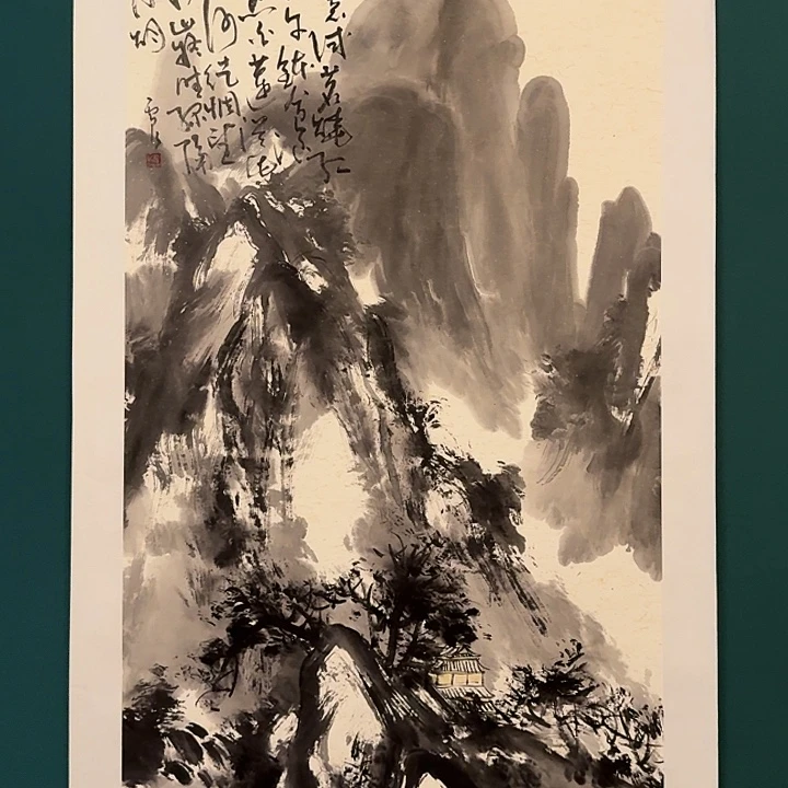 国画雷公老师画作