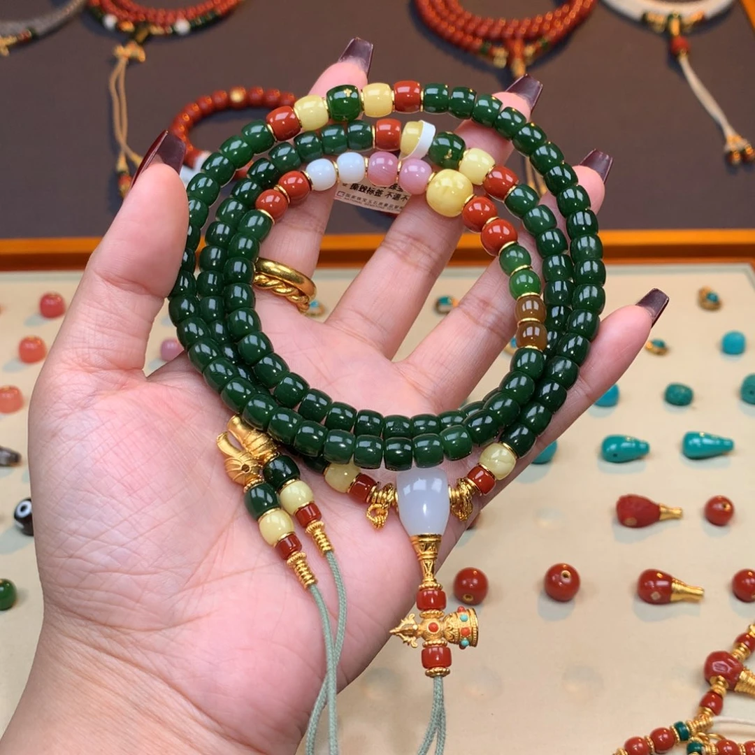 和田玉（碧玉）未镶嵌颈饰