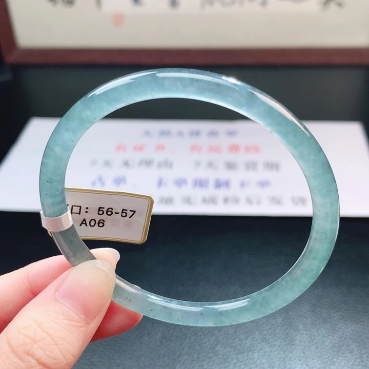 翡翠未镶嵌手镯翡翠手镯38
