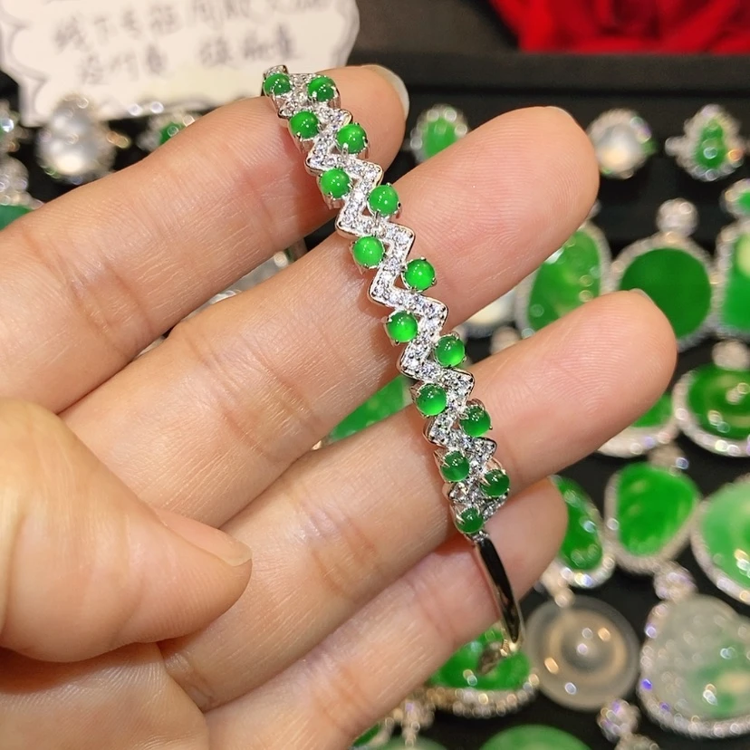 【闪购商品】未镶嵌手链翡翠天然翡翠