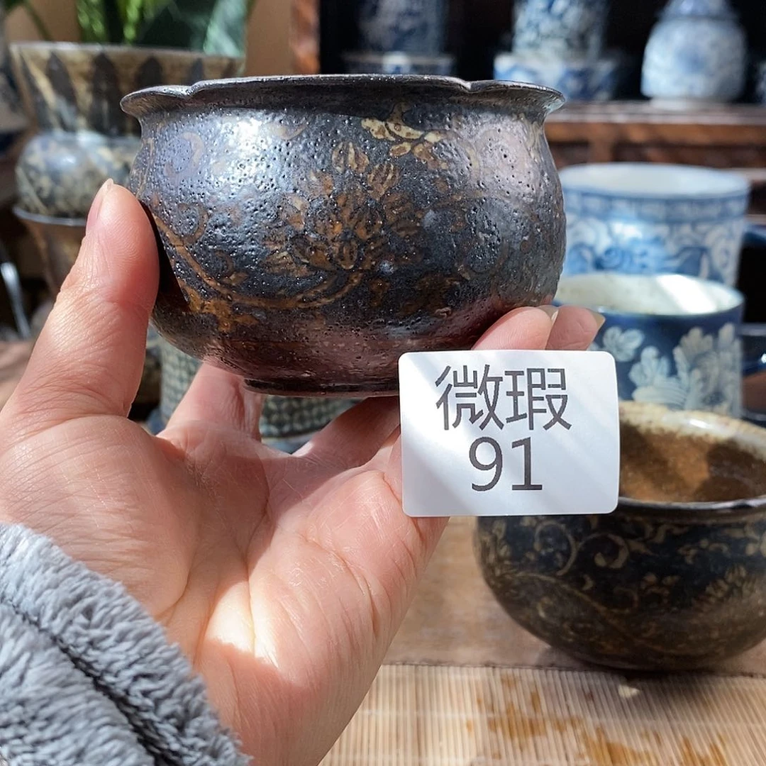 手工手绘青花陶瓷