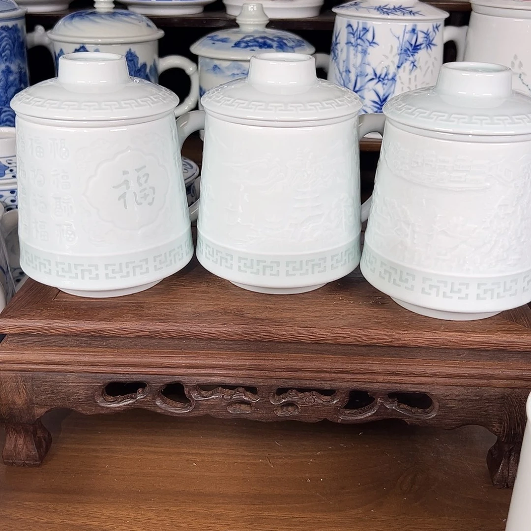 M***ú景德镇高温陶瓷办公杯家用