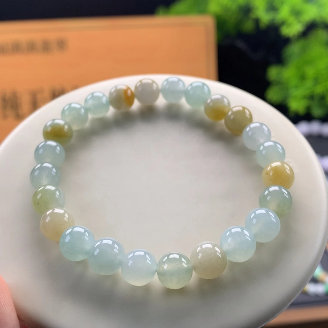 翡翠未镶嵌手链卡8