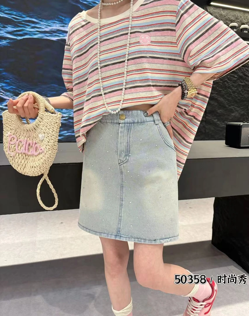 无运险【JIAXUPANG】钻钻半身裙