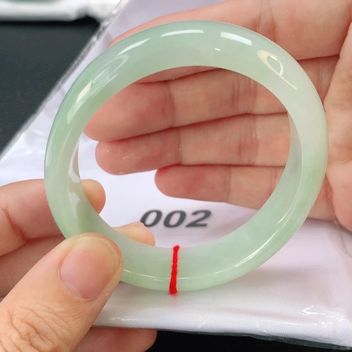 翡翠手镯未镶嵌贵妃53.8