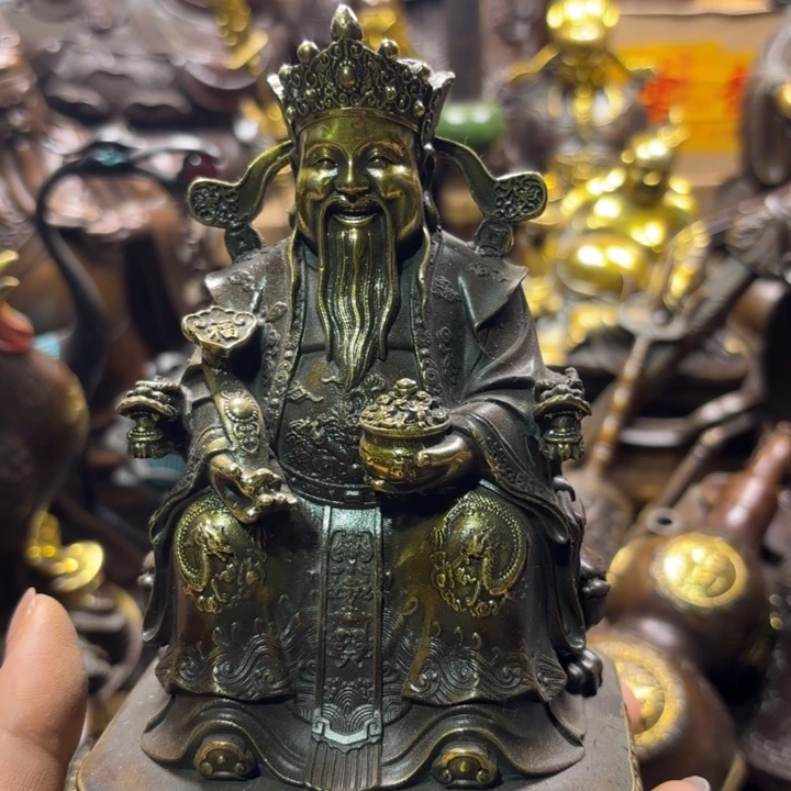 铜器摆件收收藏藏