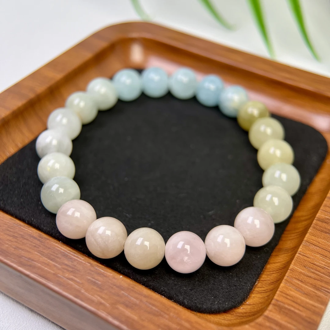 彩摩根石单圈圆珠手串8mm+ FX-5820