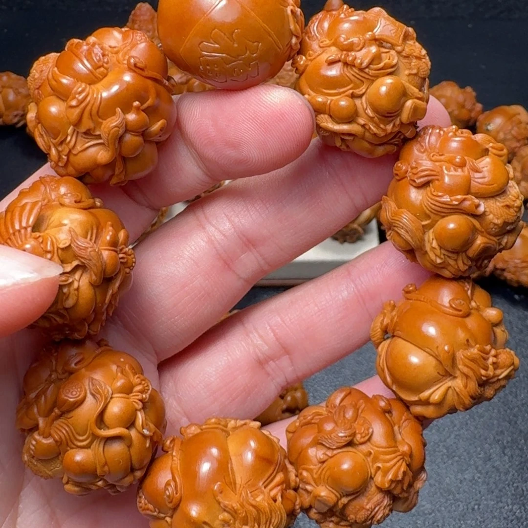 达***情橄榄核手串/手链财神