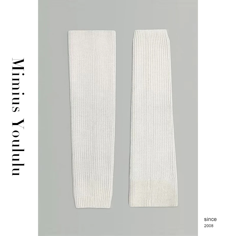 【mimius】喵喵 Ribbed Knit 罗纹针织袜套 WF10326