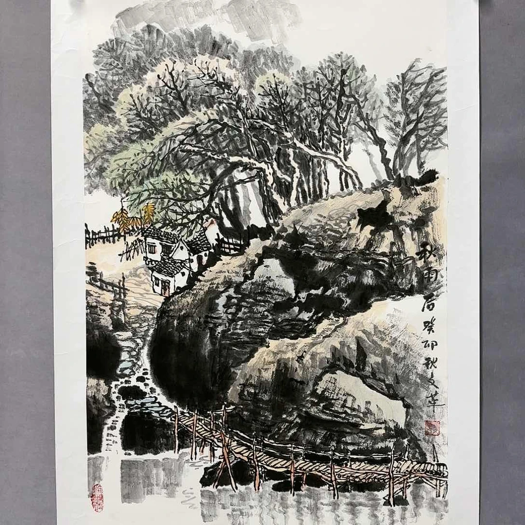 国画国画纯手绘作品请放心去藏