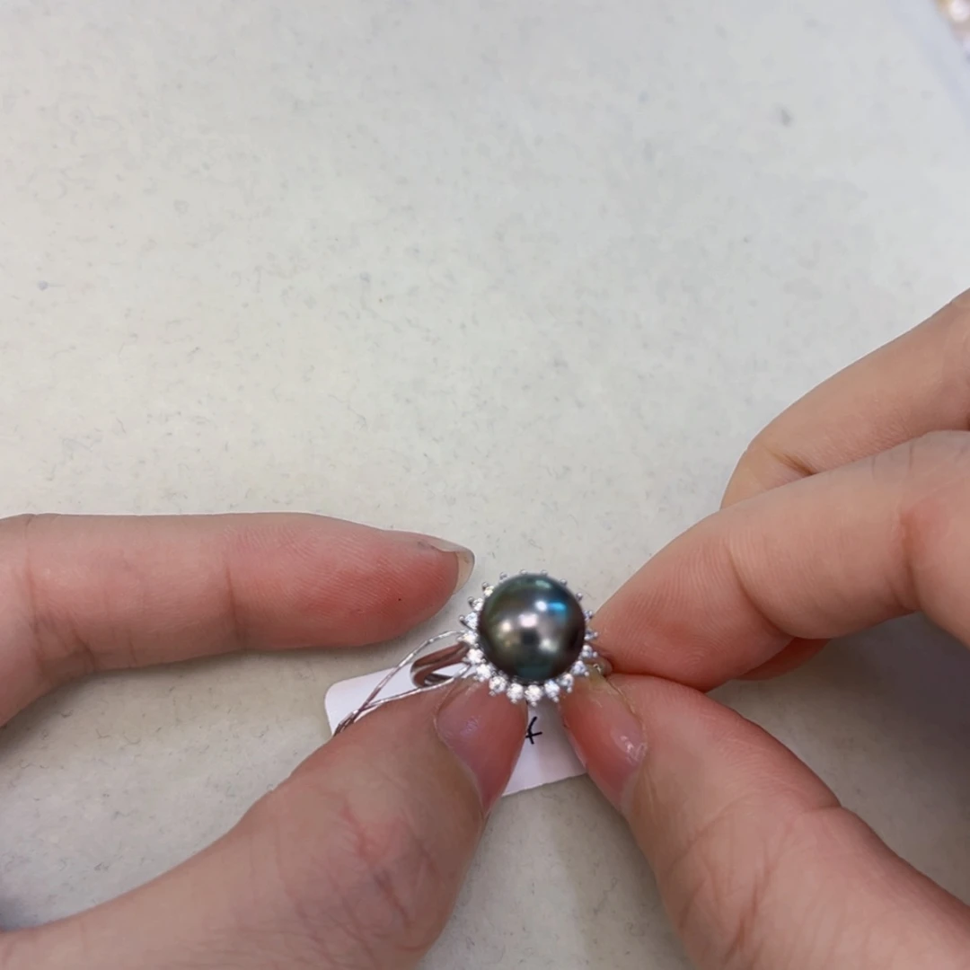 【闪购商品】海水珍珠戒圈未镶嵌