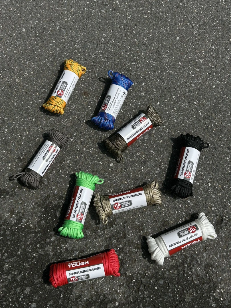 外贸原单颜色不挑户外伞绳晾晒绳