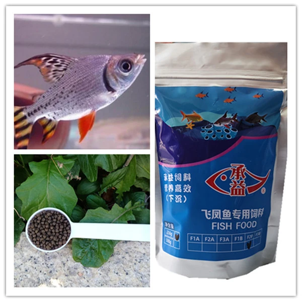 飞凤鱼饲料直纹飞凤鱼鱼食金凤鱼银凤鱼鱼粮泰国鲫鱼双线鲫鱼饲料
