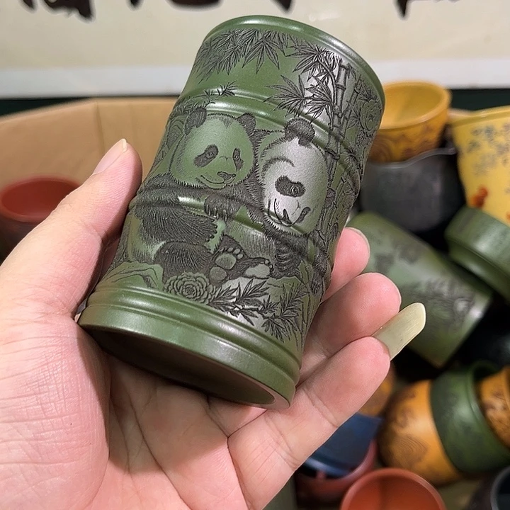 茶杯紫砂全手工紫砂主人杯